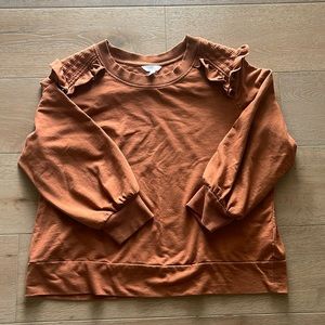 Time and Tru rust size XL